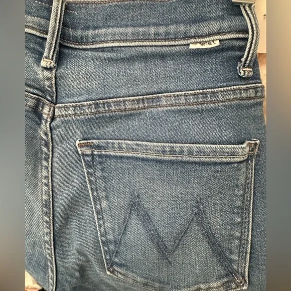 Mother denim The Desperado Heel in Work Hard Play Hard size 26 - Picture 4 of 6